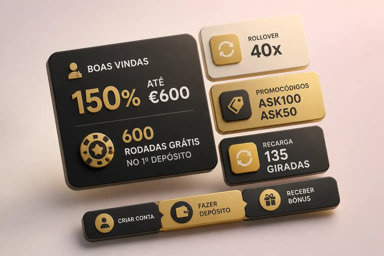 Bônus Lex Casino Brasil – 150% até €600 + 600 Rodadas Grátis visual guide for Lex Casino